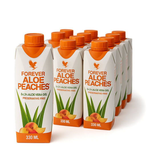 Forever Aloe Peaches Mini 12x 330ml